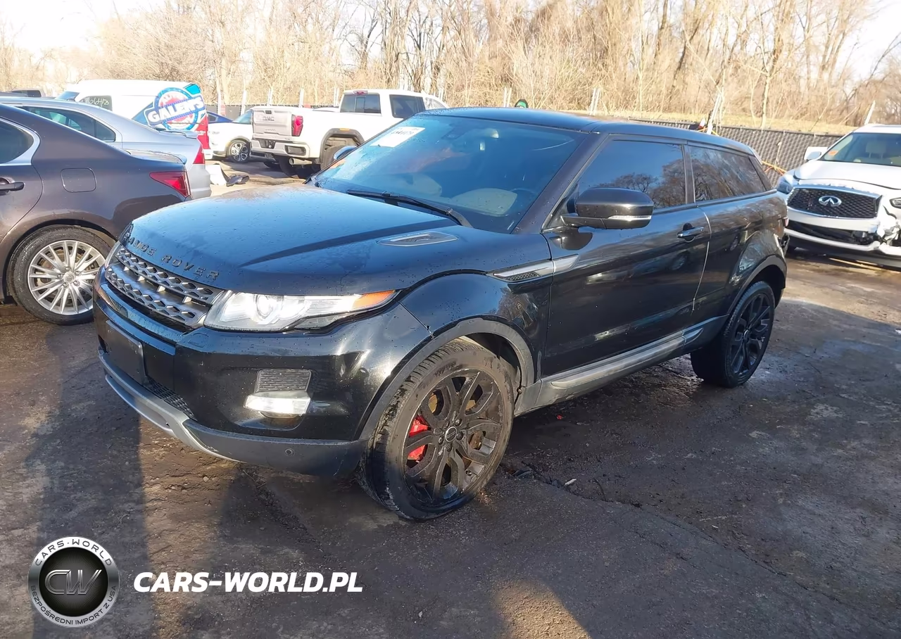 2012 Land Rover Range Rover Evoque Pure Plus VIN:SALVP1BG0CH644114 - 2