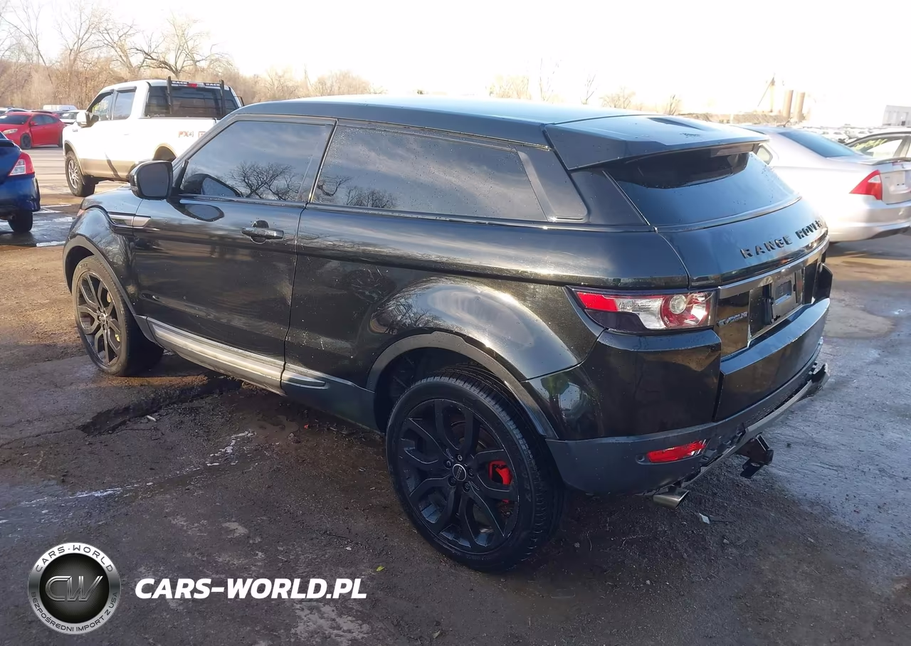 2012 Land Rover Range Rover Evoque Pure Plus VIN:SALVP1BG0CH644114 - 3