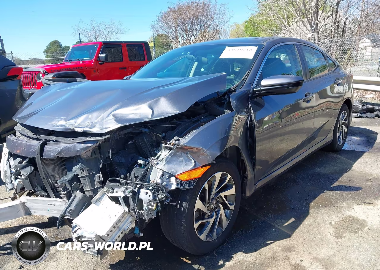 2016 Honda Civic Ex VIN:19XFC2F74GE098503 - 2