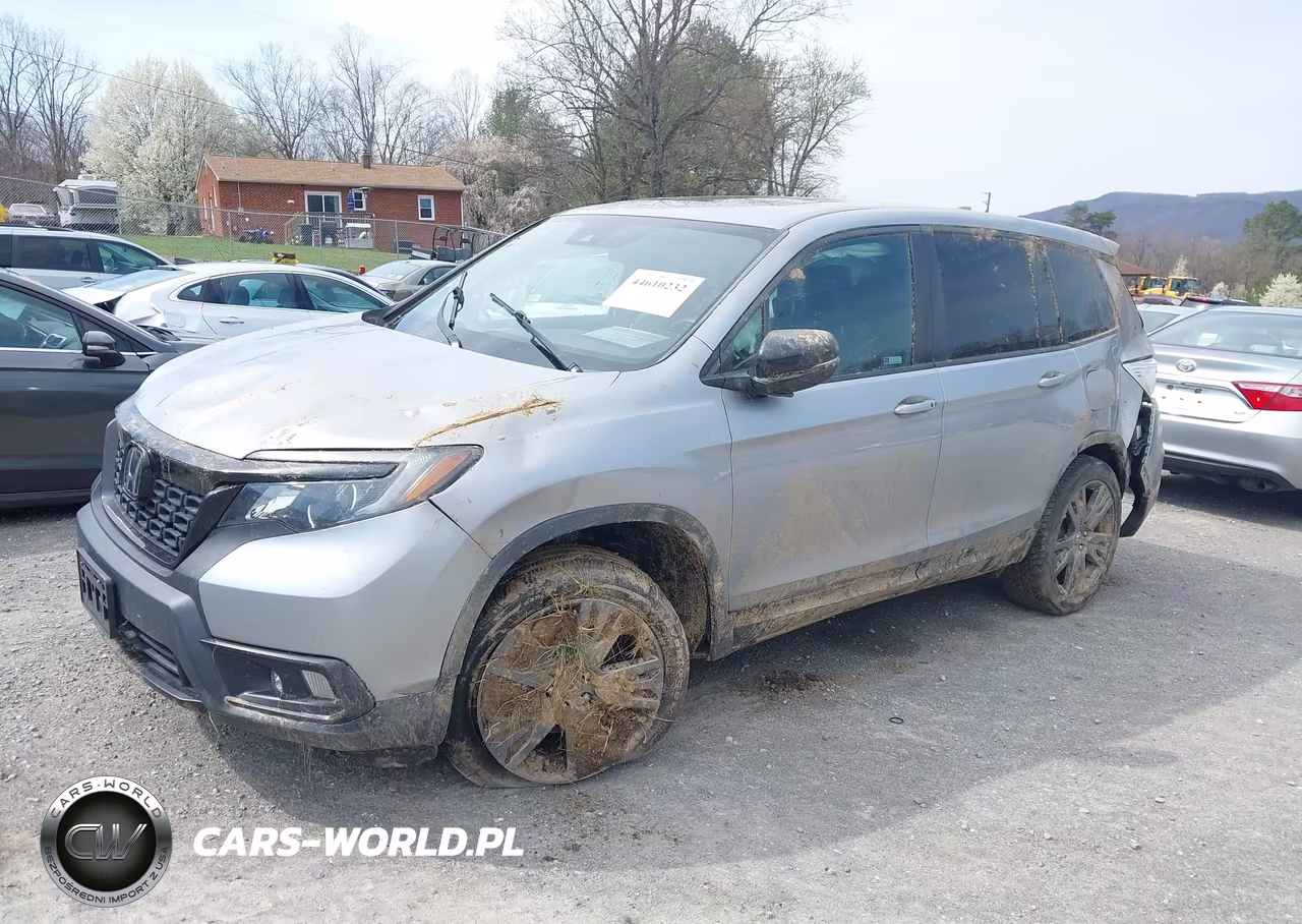 2020 Honda Passport Awd Ex-L VIN:5FNYF8H52LB019574 - 2