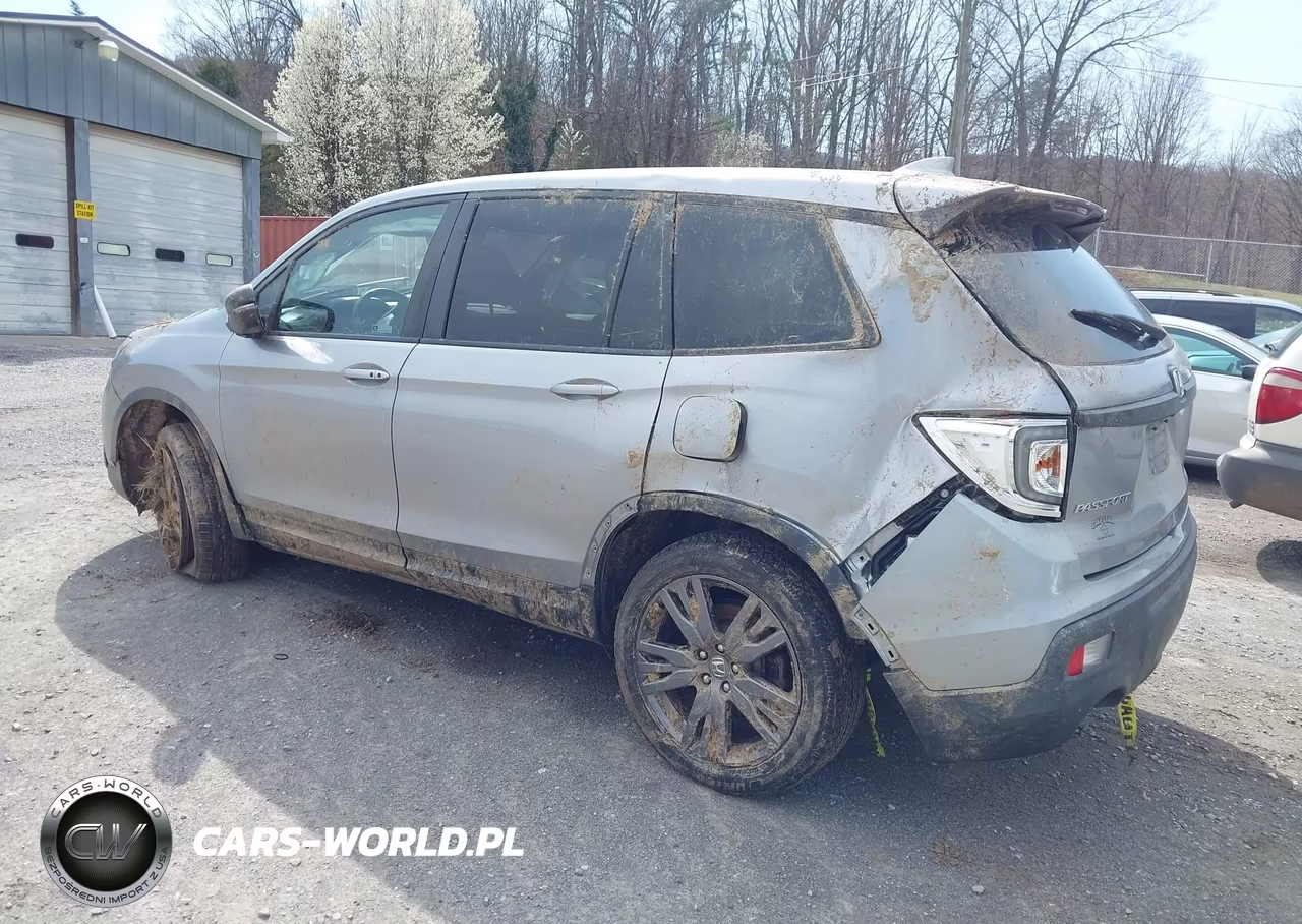 2020 Honda Passport Awd Ex-L VIN:5FNYF8H52LB019574 - 3