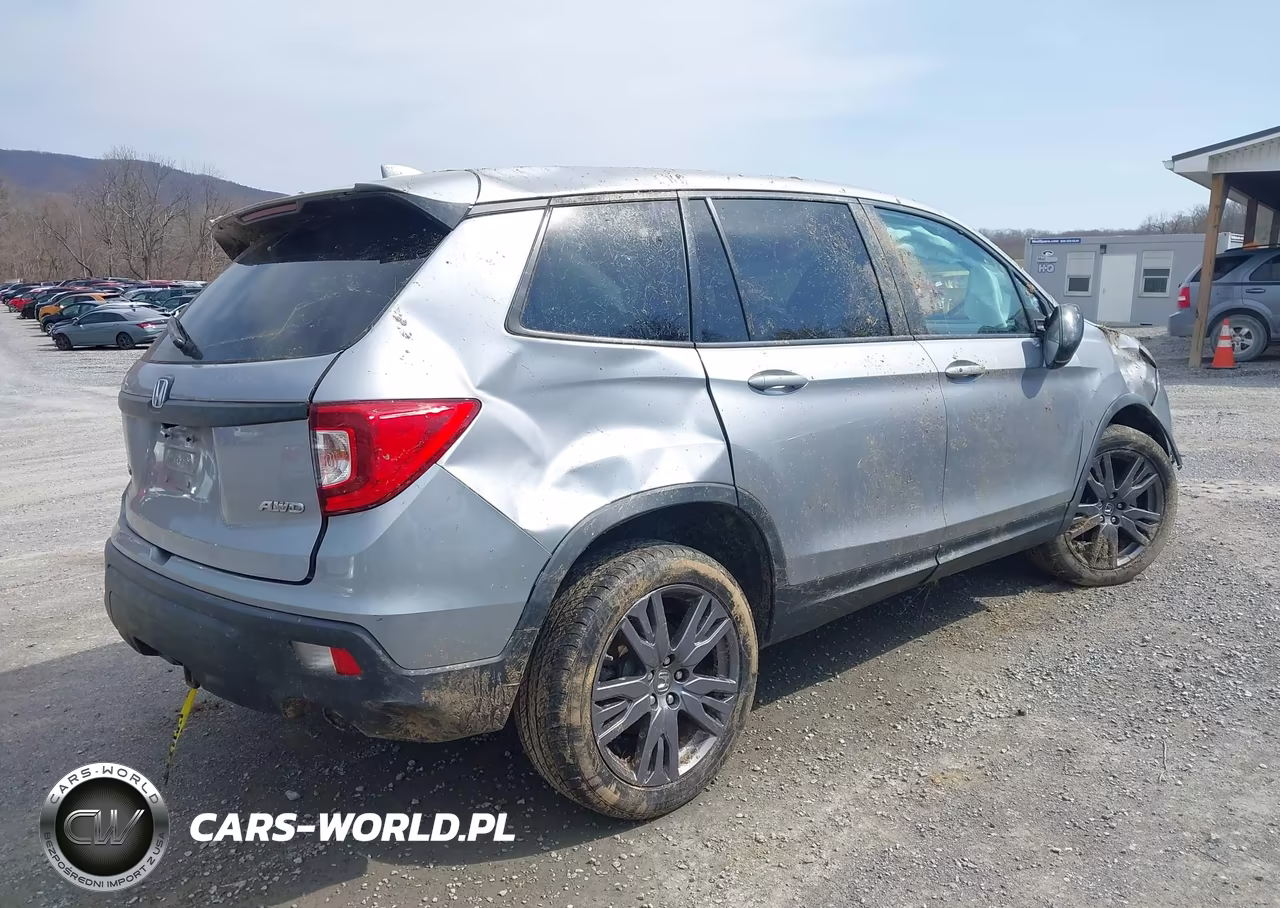 2020 Honda Passport Awd Ex-L VIN:5FNYF8H52LB019574 - 4