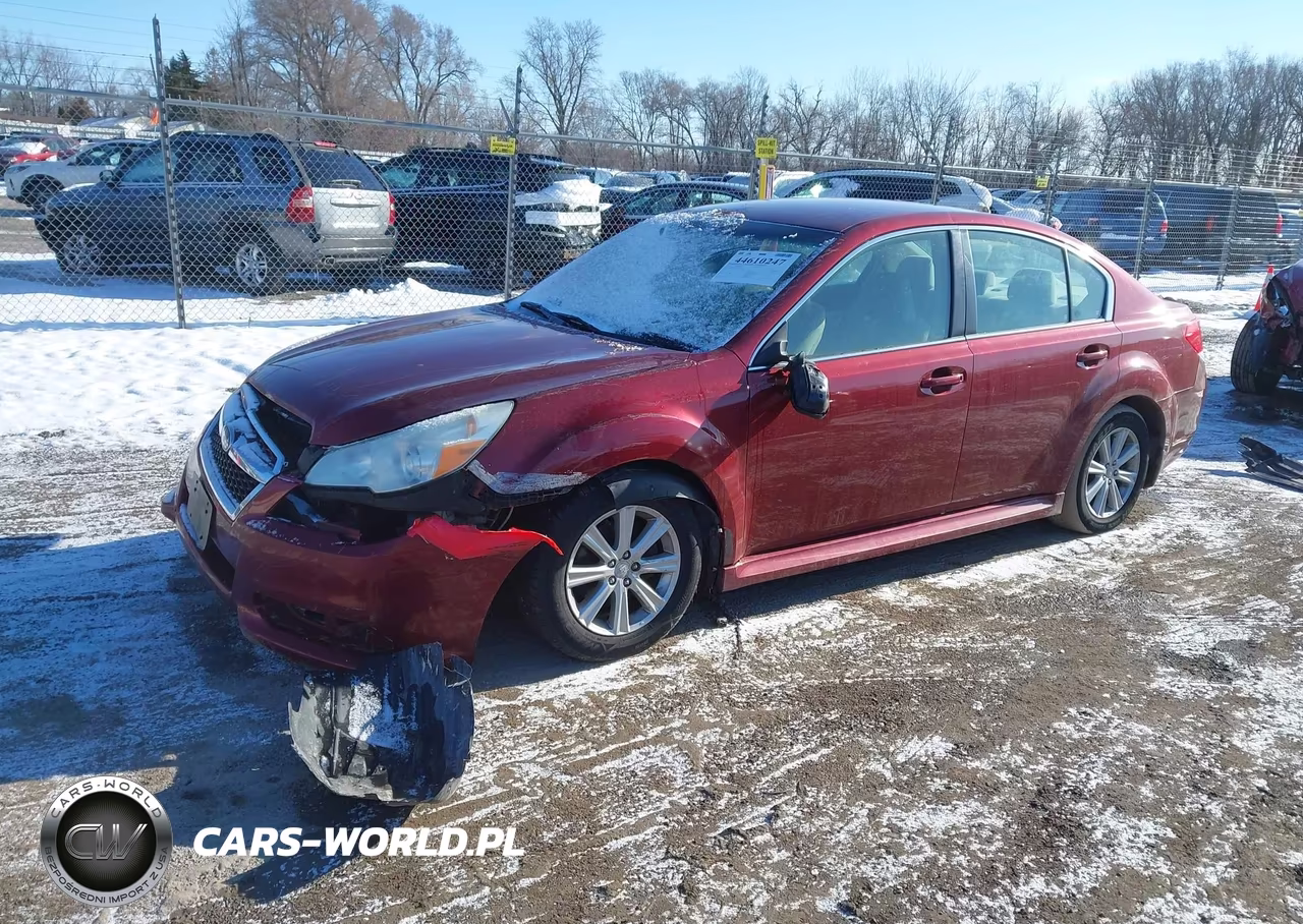 2013 Subaru Legacy 2.5I VIN:4S3BMCA60D3018388 - 2