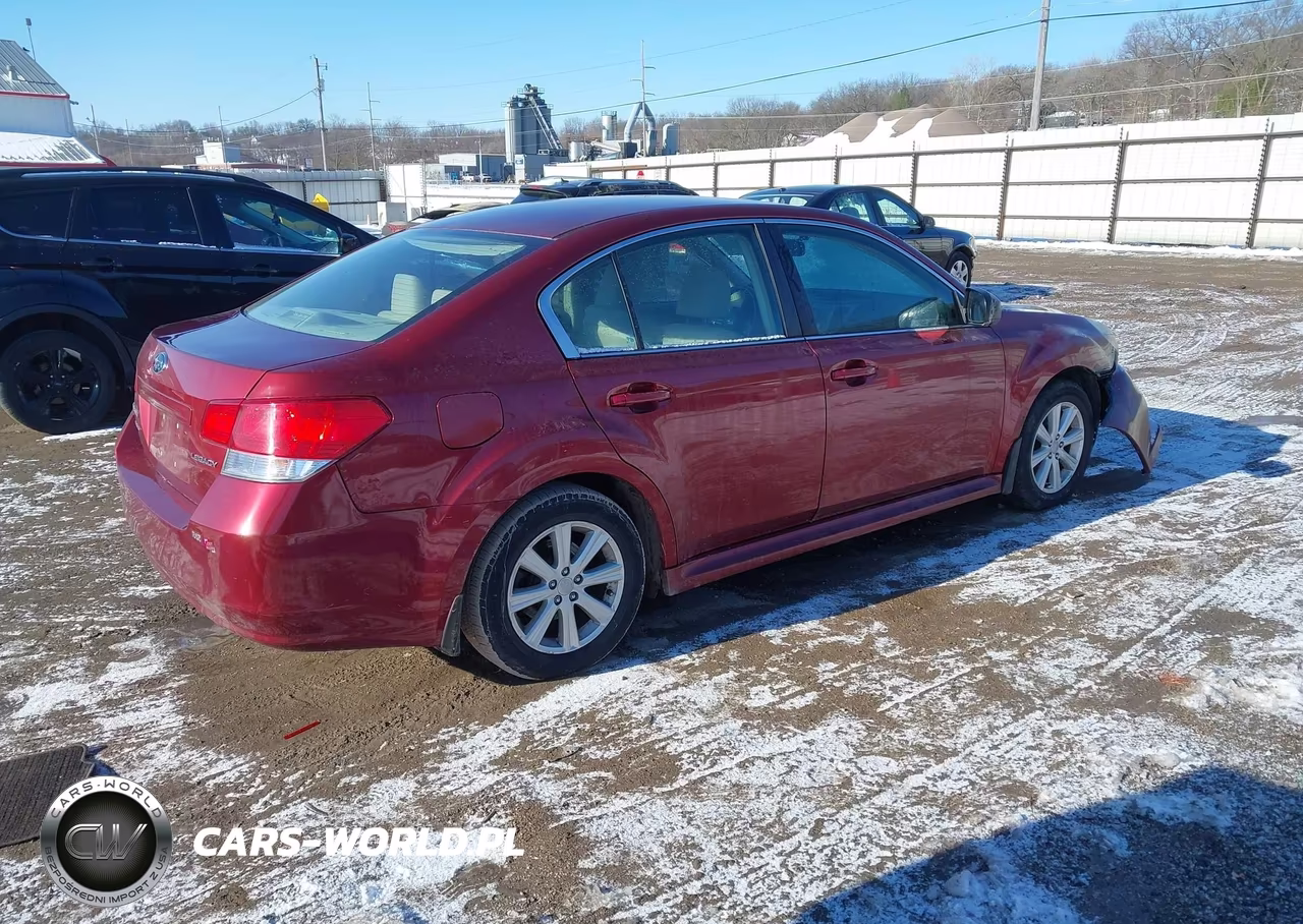 2013 Subaru Legacy 2.5I VIN:4S3BMCA60D3018388 - 4