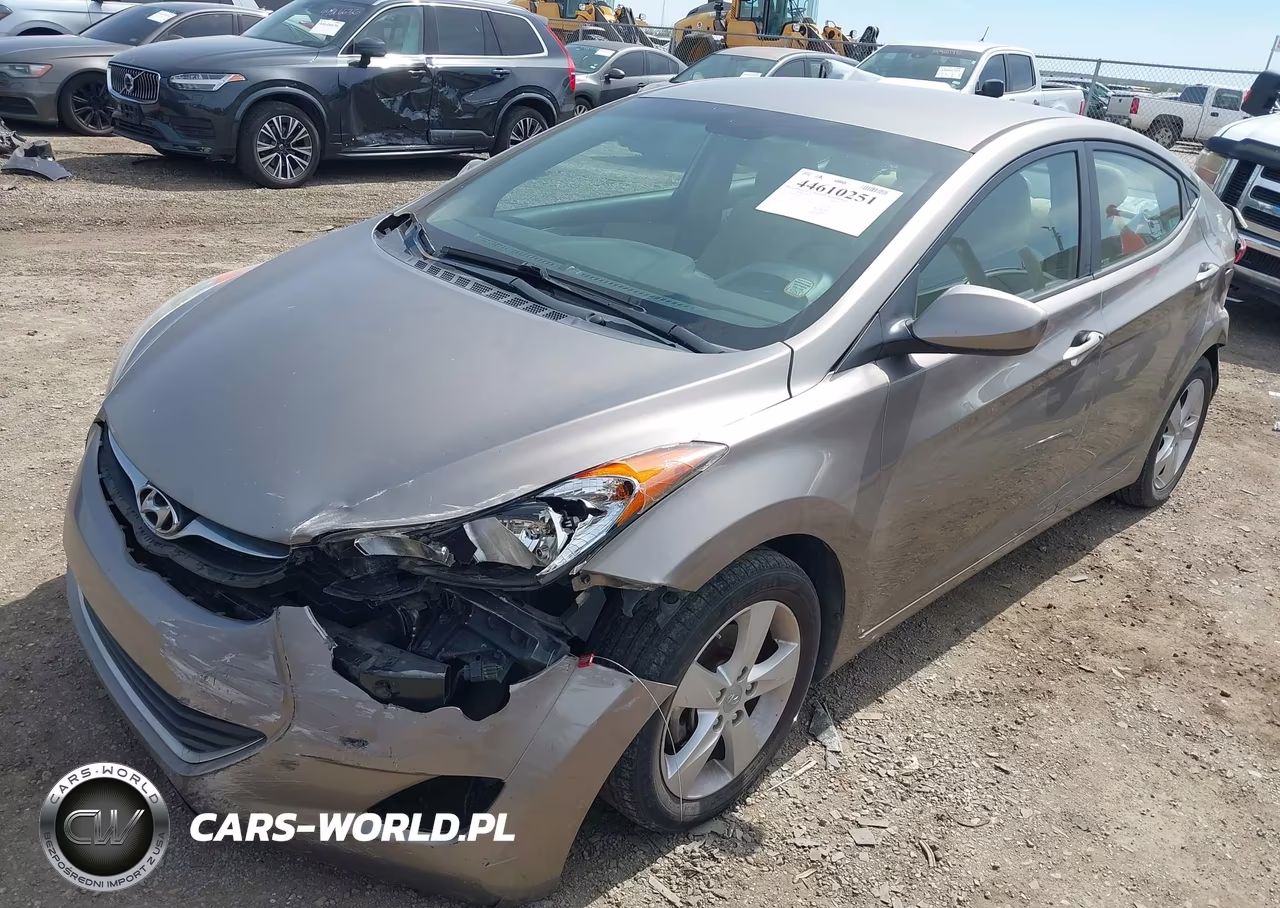 2013 Hyundai Elantra Gls-Limited VIN:5NPDH4AE8DH161572 - 2