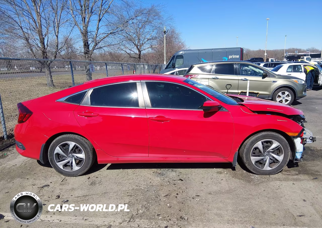 2019 Honda Civic Lx VIN:2HGFC2F66KH592514 - 13