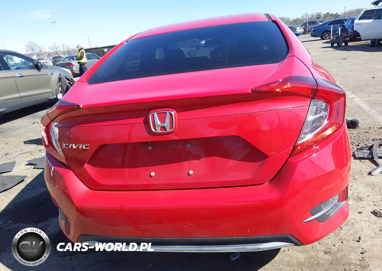 2019 Honda Civic Lx VIN:2HGFC2F66KH592514 - 16
