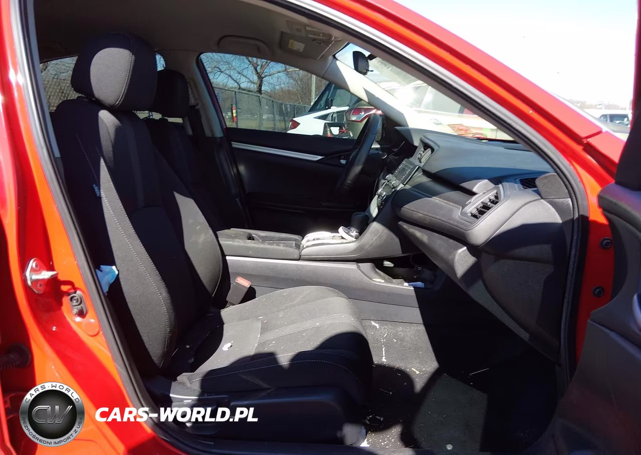2019 Honda Civic Lx VIN:2HGFC2F66KH592514 - 5