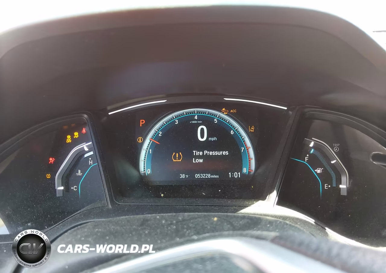 2019 Honda Civic Lx VIN:2HGFC2F66KH592514 - 7