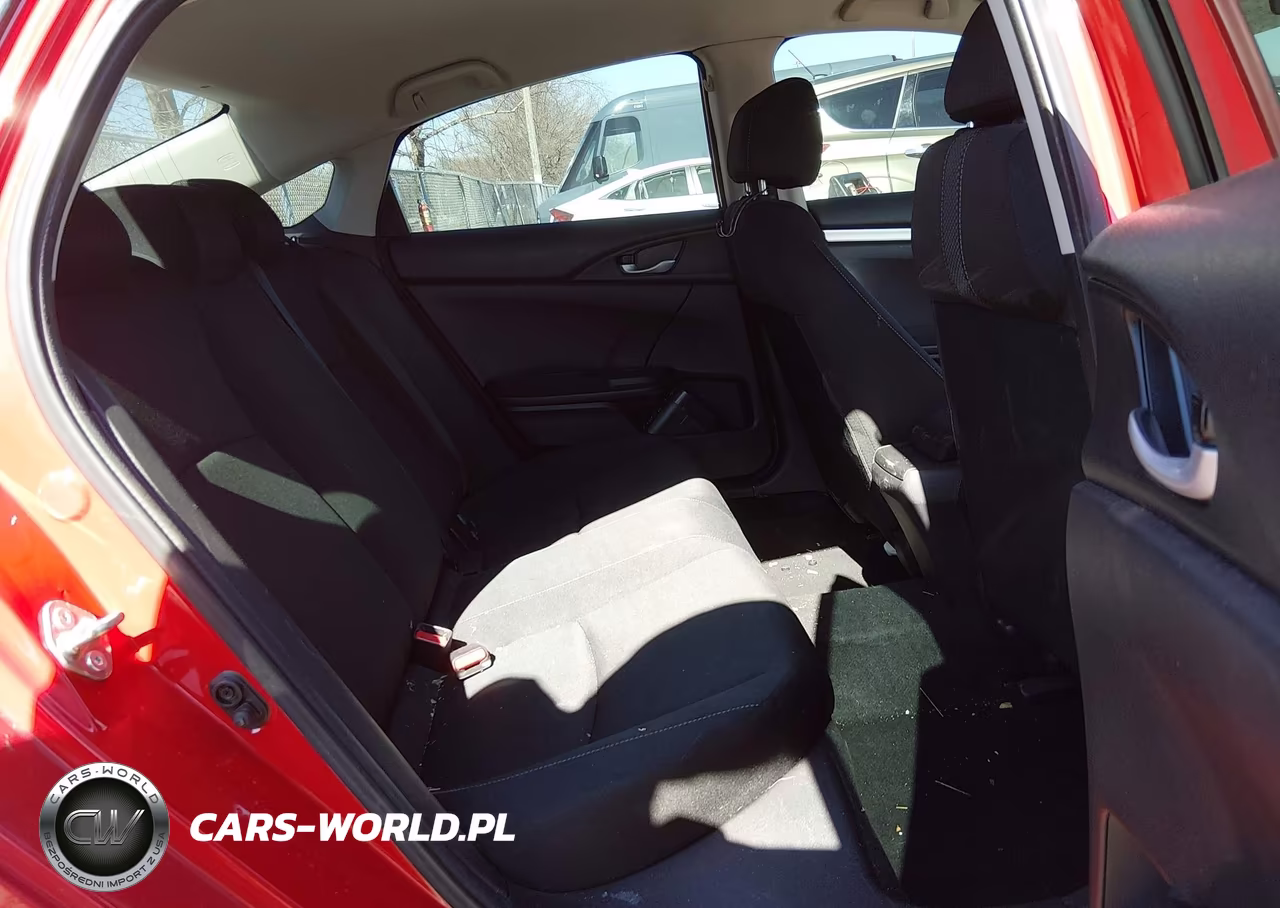 2019 Honda Civic Lx VIN:2HGFC2F66KH592514 - 8