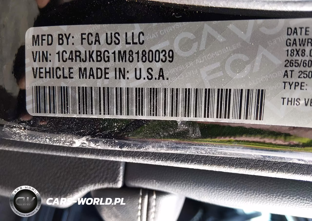 2021 Jeep Grand Cherokee L Limited 4X4 VIN:1C4RJKBG1M8180039 - 9
