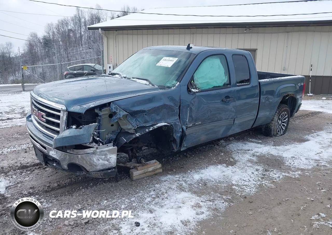 2013 GMC Sierra K1500 Sle VIN:1GTR2VE77DZ385370 - 2