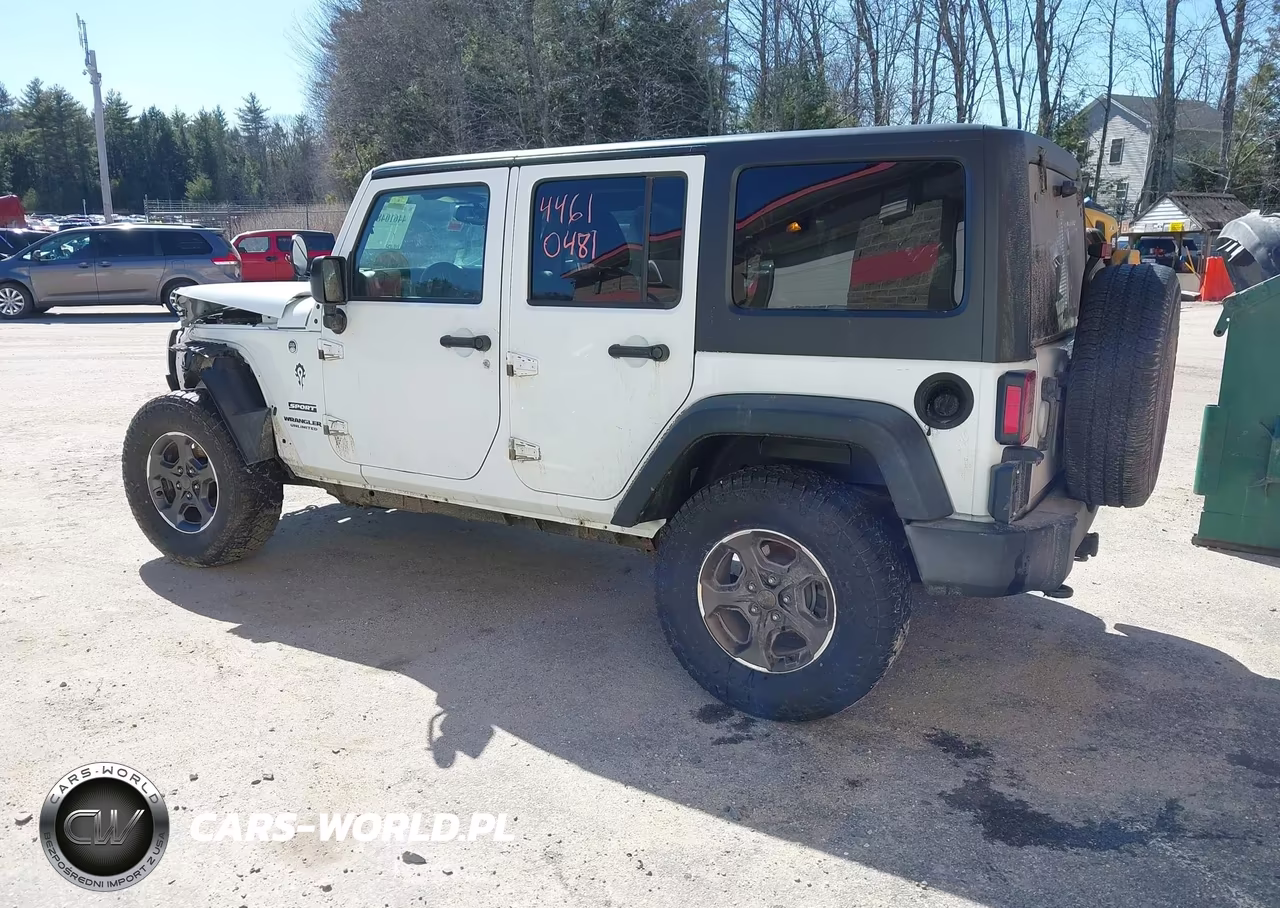 2016 Jeep Wrangler Unlimited Sport VIN:1C4BJWDG2GL341683 - 3