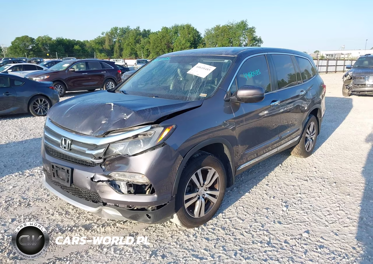 2017 Honda Pilot Ex-L VIN:5FNYF6H59HB059842 - 2
