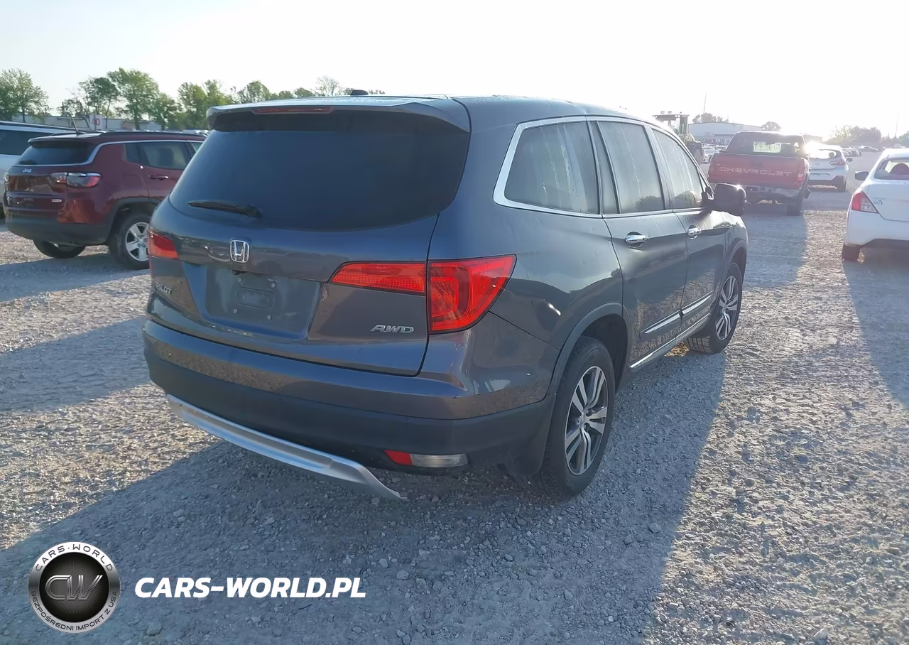 2017 Honda Pilot Ex-L VIN:5FNYF6H59HB059842 - 4