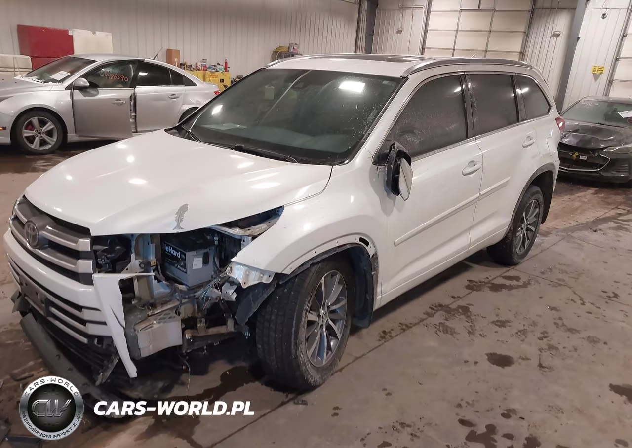 2017 Toyota Highlander Xle VIN:5TDJZRFH5HS430417 - 2