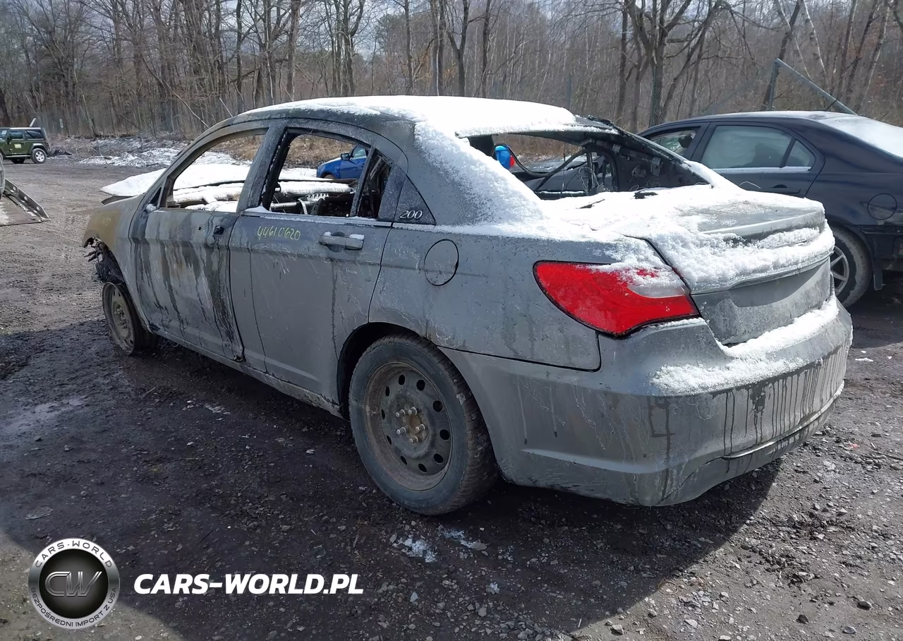 2012 Chrysler 200 Lx VIN:1C3CCBABXCN273524 - 3