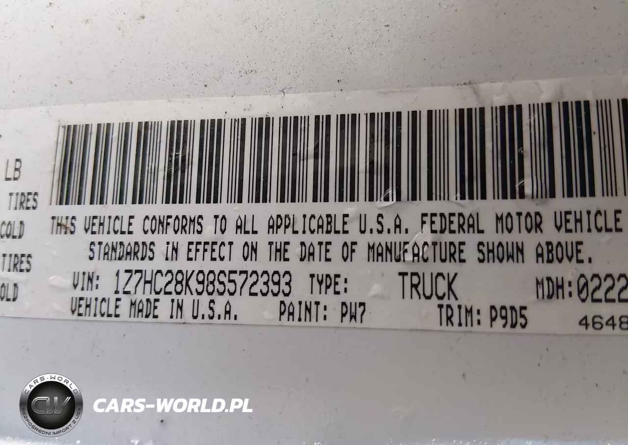 2008 Mitsubishi Raider Ls VIN:1Z7HC28K98S572393 - 9