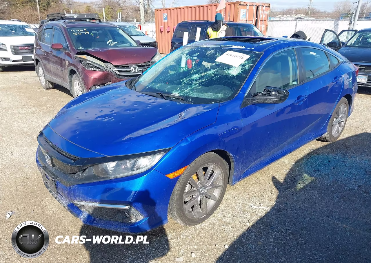 2021 Honda Civic Ex VIN:19XFC1F31ME008243 - 2