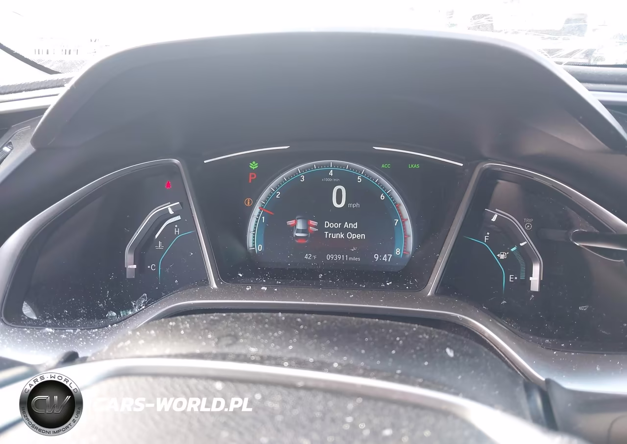 2021 Honda Civic Ex VIN:19XFC1F31ME008243 - 7