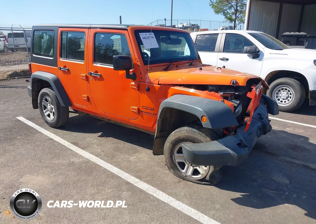 2015 Jeep Wrangler Unlimited Sport Rhd