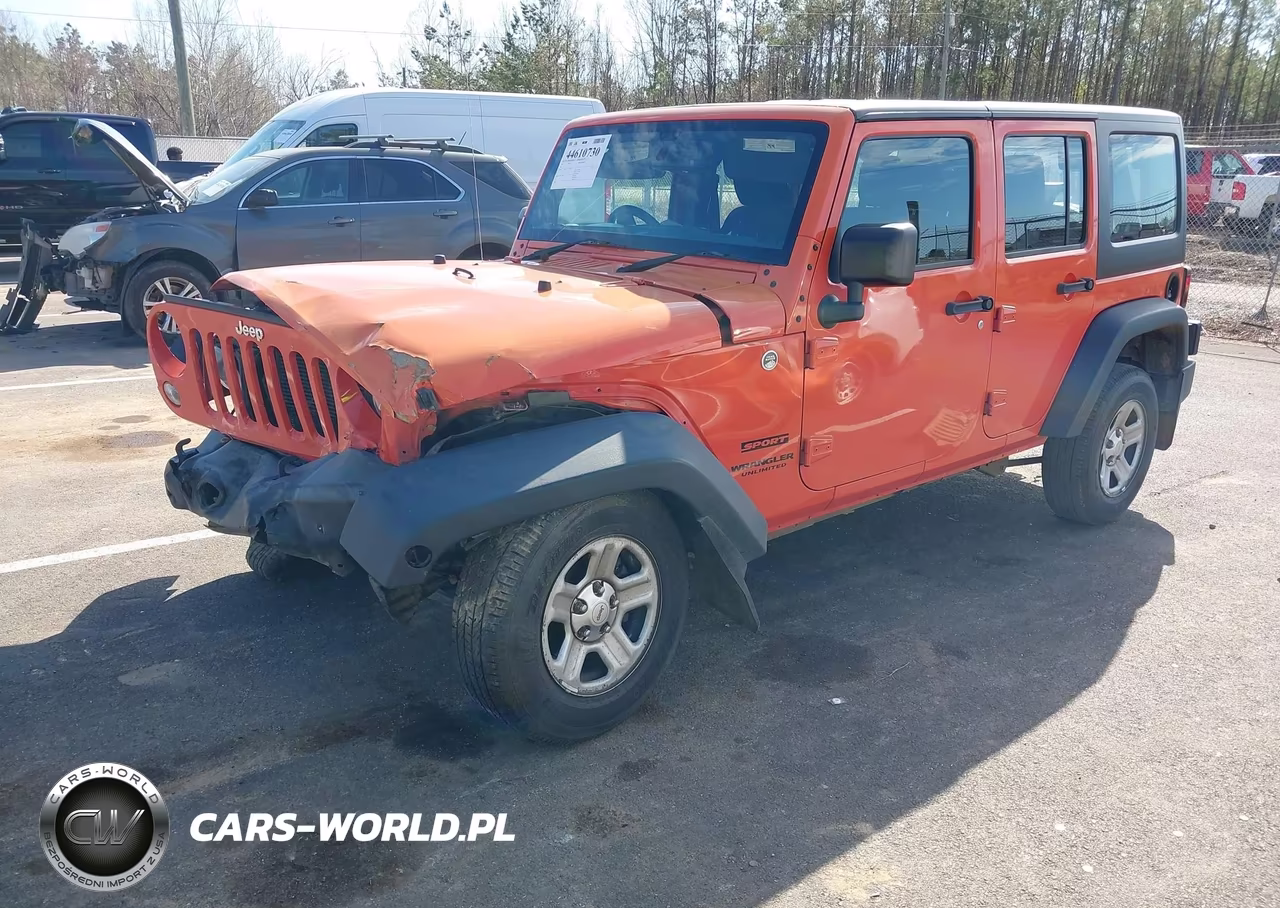 2015 Jeep Wrangler Unlimited Sport Rhd VIN:1C4BJWKG3FL632839 - 2