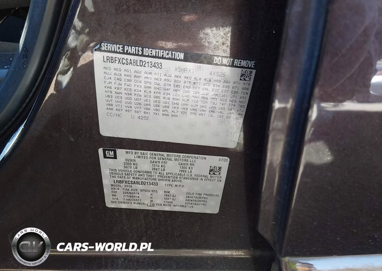 2020 Buick Envision Fwd Essence VIN:LRBFXCSA8LD213433 - 9