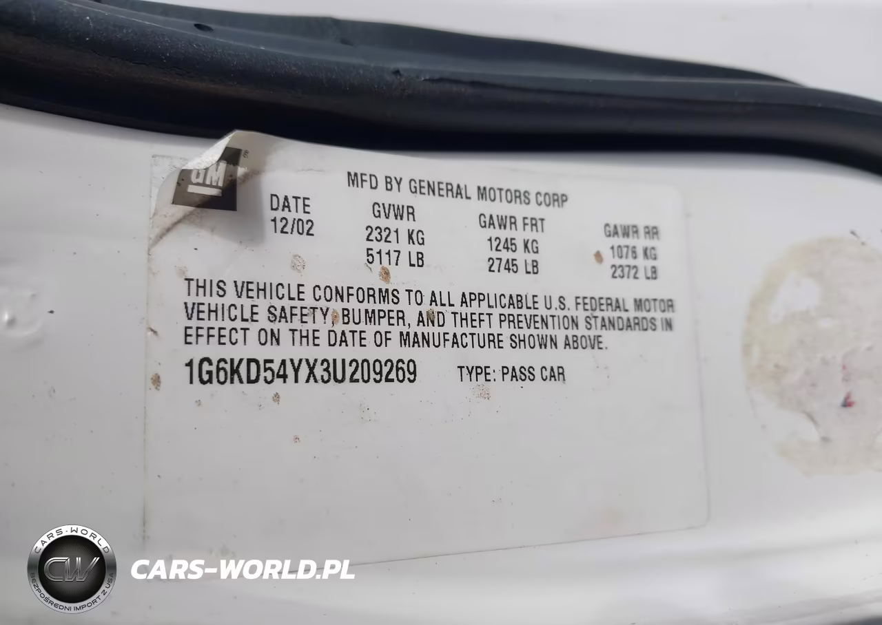 2003 Cadillac Deville Standard VIN:1G6KD54YX3U209269 - 9