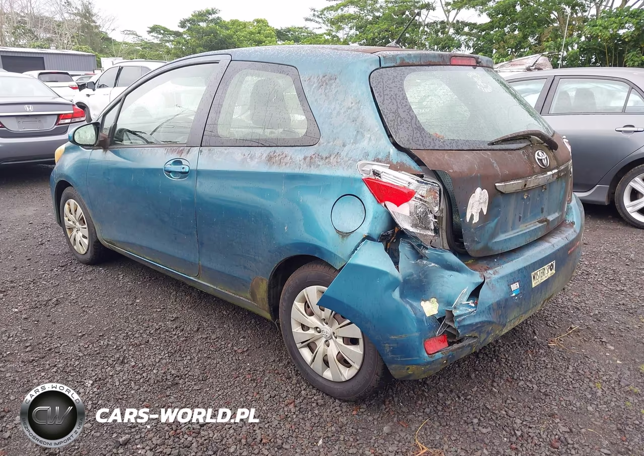 2013 Toyota Yaris L-Le VIN:JTDJTUD35DD572591 - 3