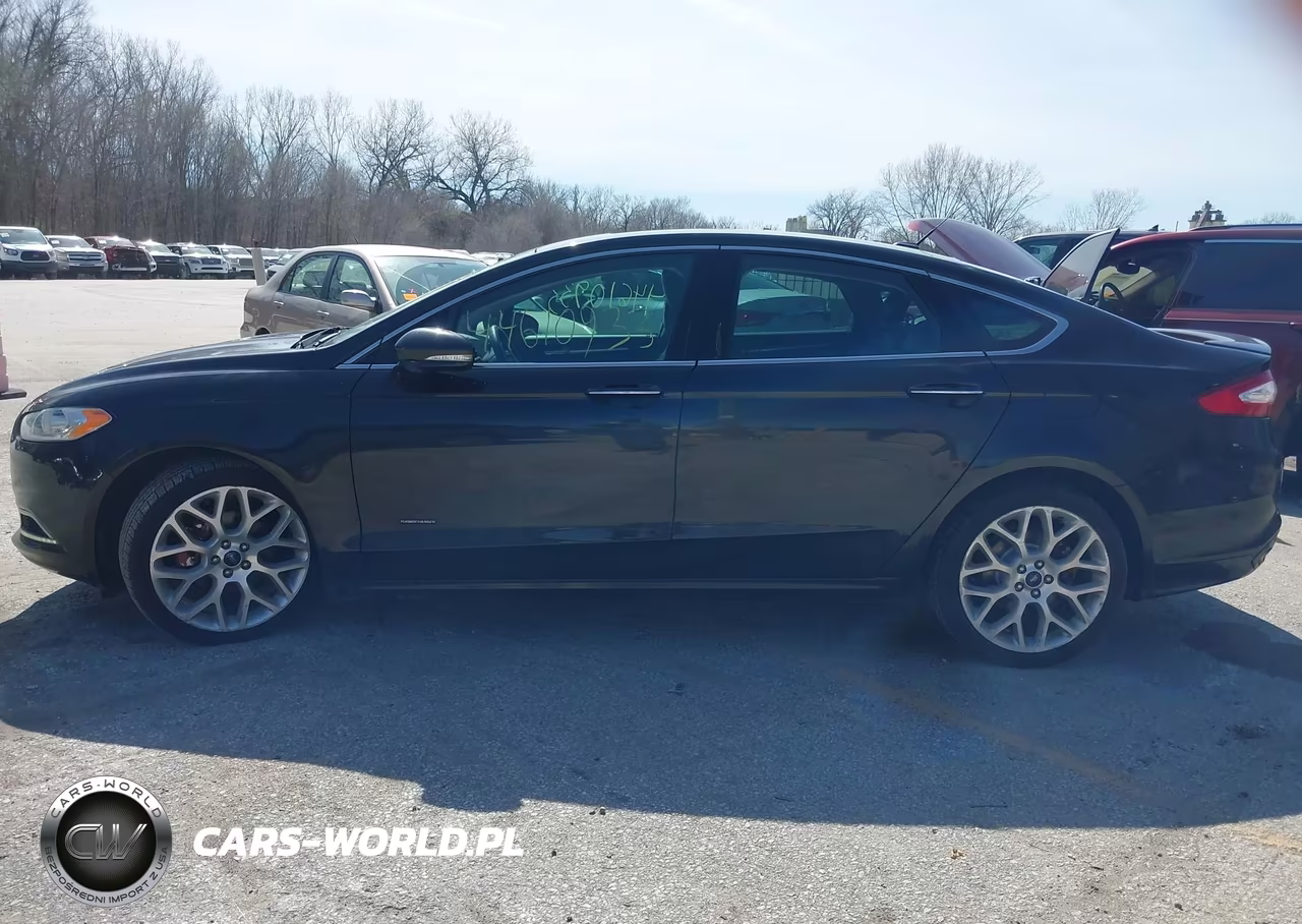2014 Ford Fusion Titanium VIN:3FA6P0D97ER193713 - 14