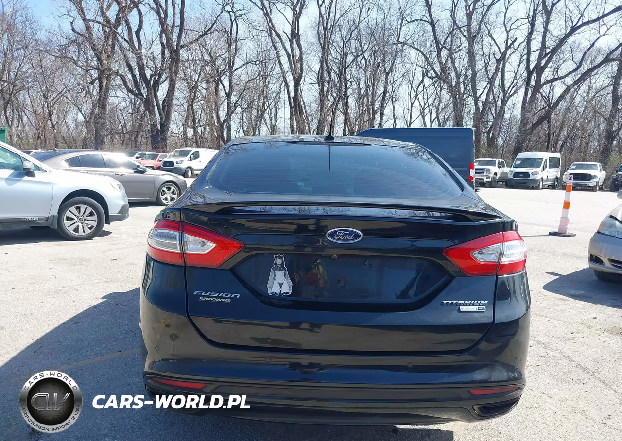 2014 Ford Fusion Titanium VIN:3FA6P0D97ER193713 - 16