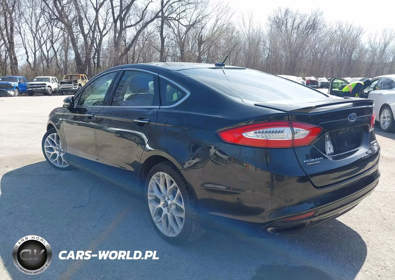 2014 Ford Fusion Titanium VIN:3FA6P0D97ER193713 - 3