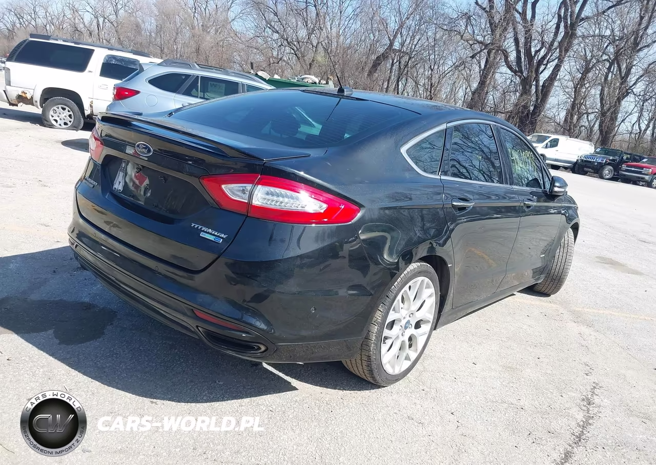 2014 Ford Fusion Titanium VIN:3FA6P0D97ER193713 - 4