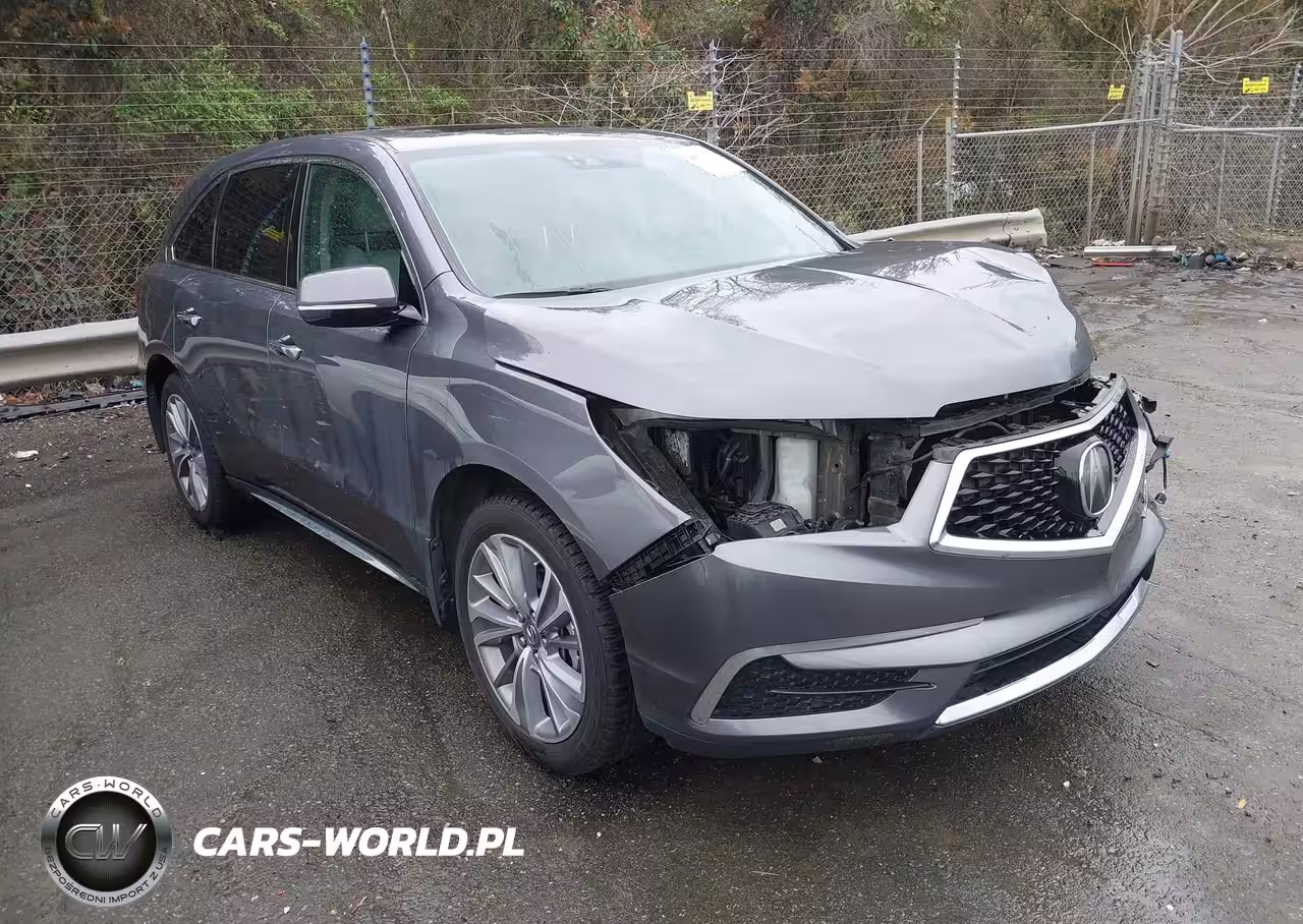 2018 Acura Mdx Technology Package Acurawatch Plus Pkg