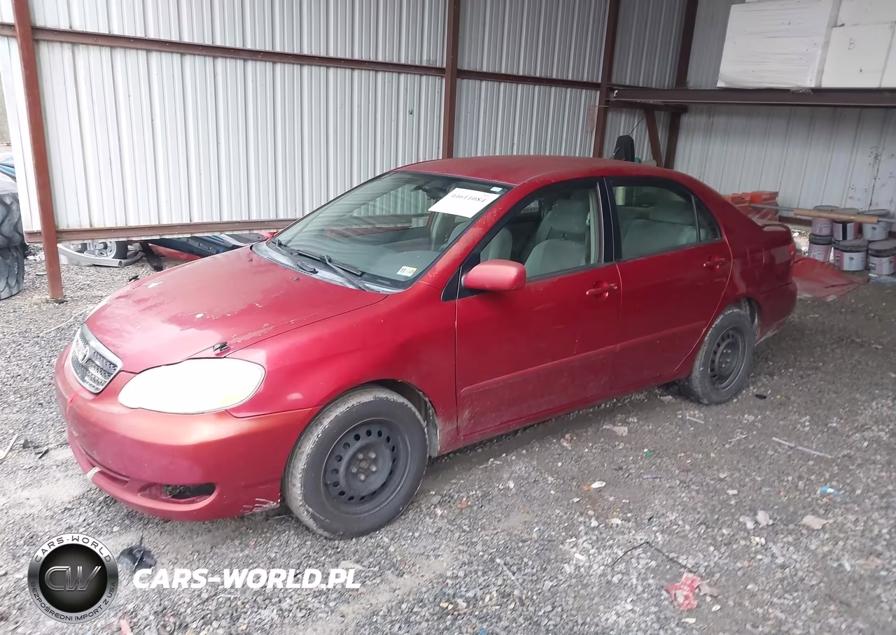 2007 Toyota Corolla Le VIN:JTDBR32E370122550 - 2