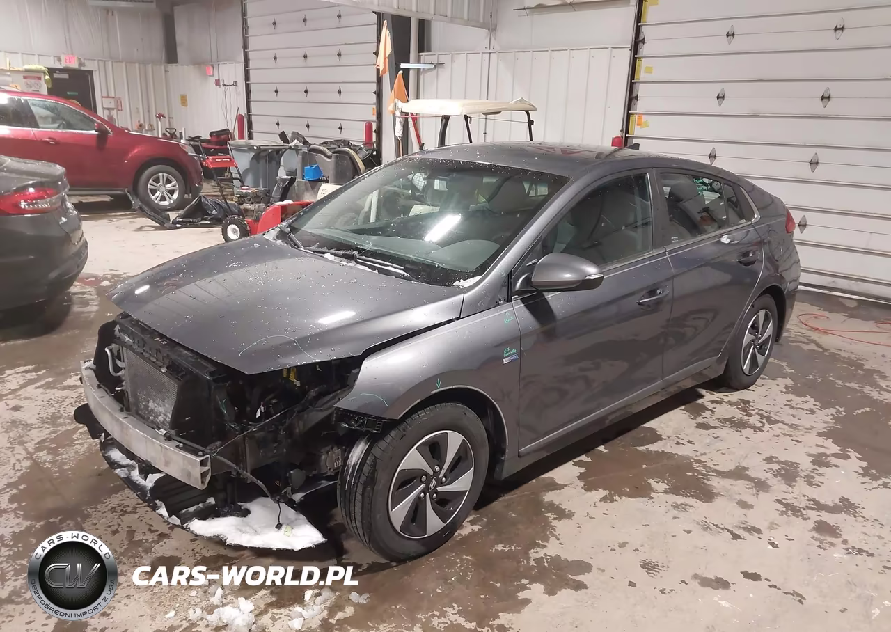 2017 Hyundai Ioniq Hybrid Sel VIN:KMHC75LC2HU056257 - 2
