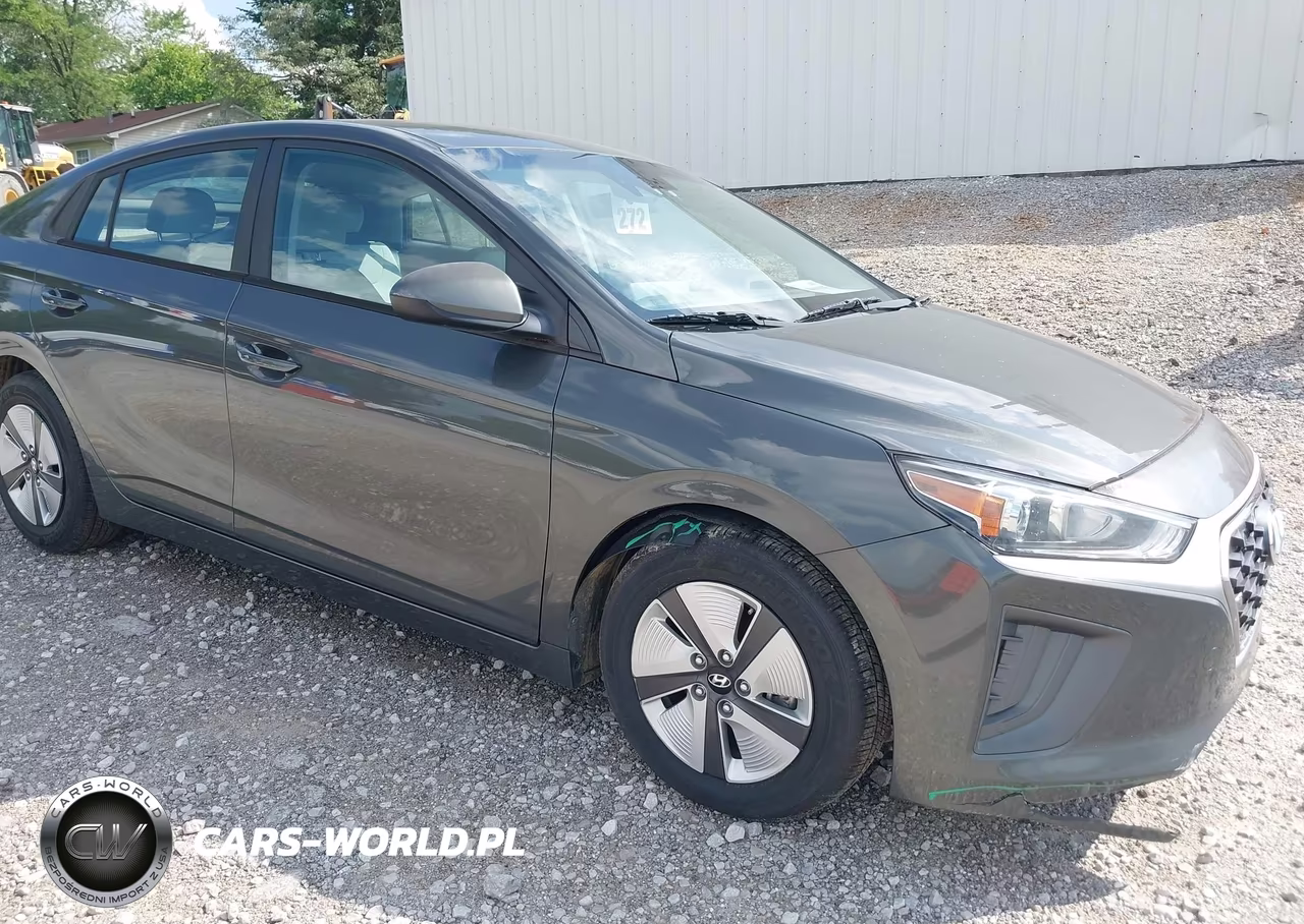 2021 Hyundai Ioniq Hybrid Blue VIN:KMHC65LC1MU247164 - 17
