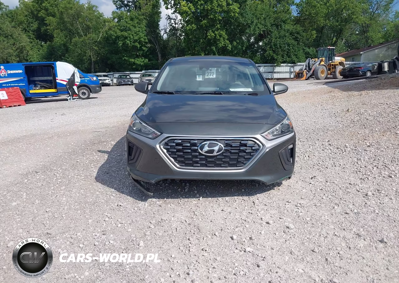 2021 Hyundai Ioniq Hybrid Blue VIN:KMHC65LC1MU247164 - 18