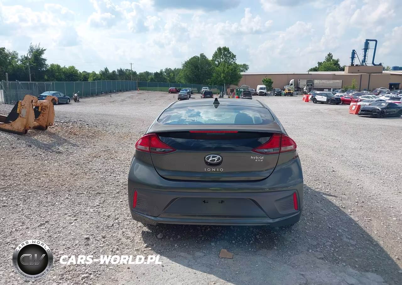 2021 Hyundai Ioniq Hybrid Blue VIN:KMHC65LC1MU247164 - 22