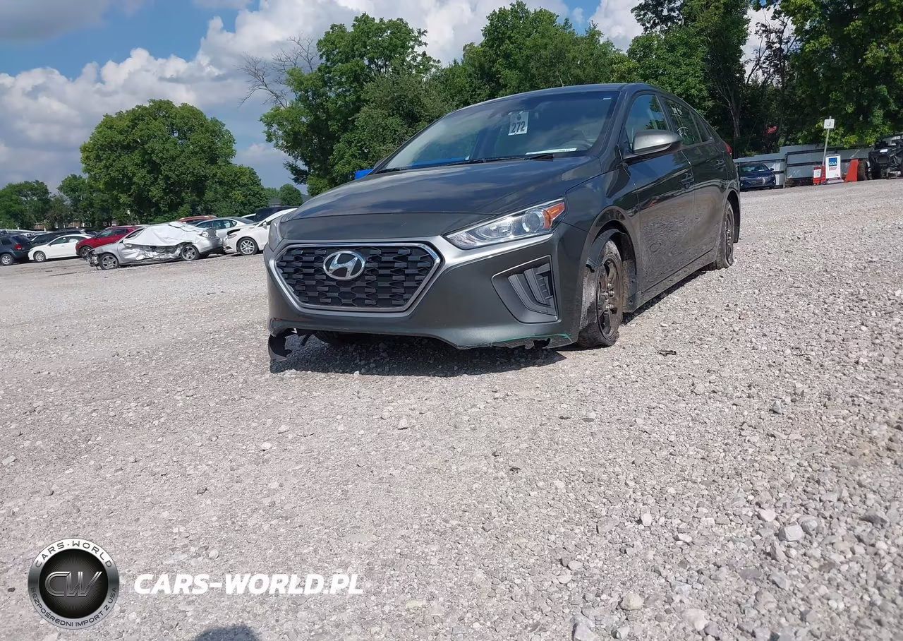 2021 Hyundai Ioniq Hybrid Blue VIN:KMHC65LC1MU247164 - 6