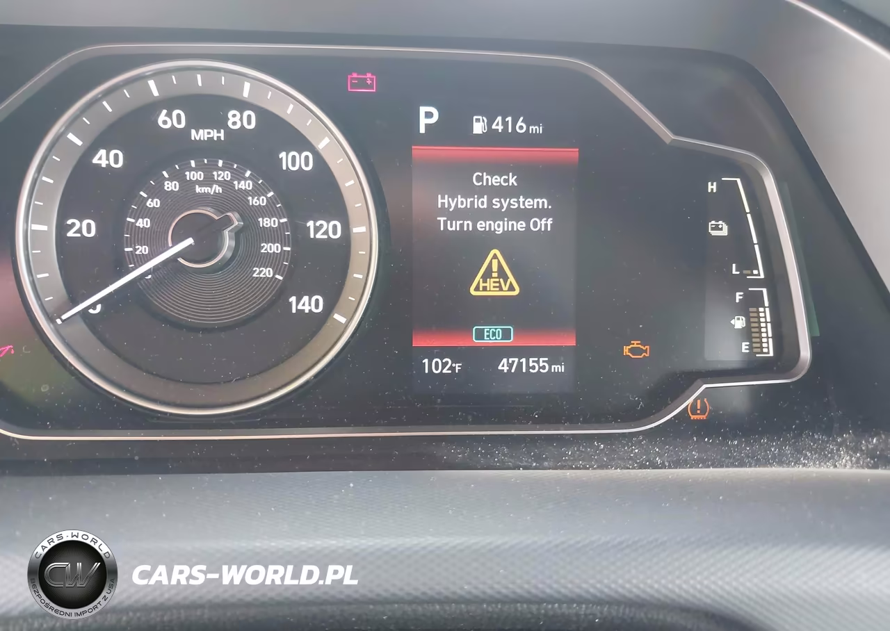 2021 Hyundai Ioniq Hybrid Blue VIN:KMHC65LC1MU247164 - 7
