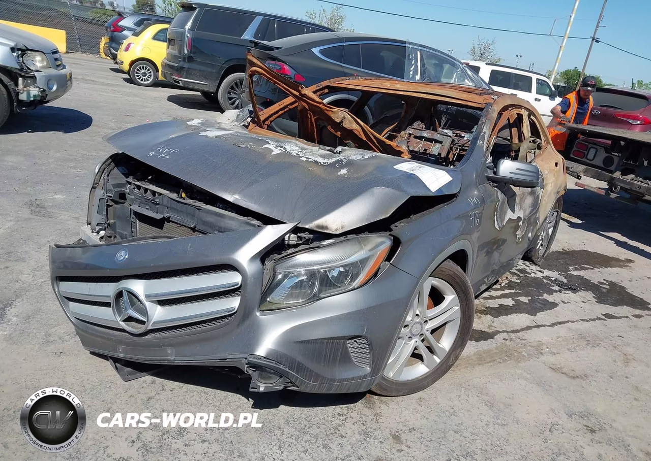 2015 Mercedes-Benz Gla 250 4Matic VIN:WDCTG4GB9FJ163976 - 2