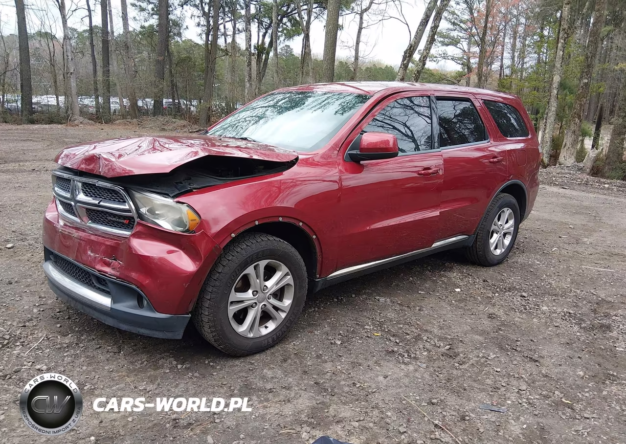 2013 Dodge Durango Sxt VIN:1C4RDHAG5DC663249 - 2