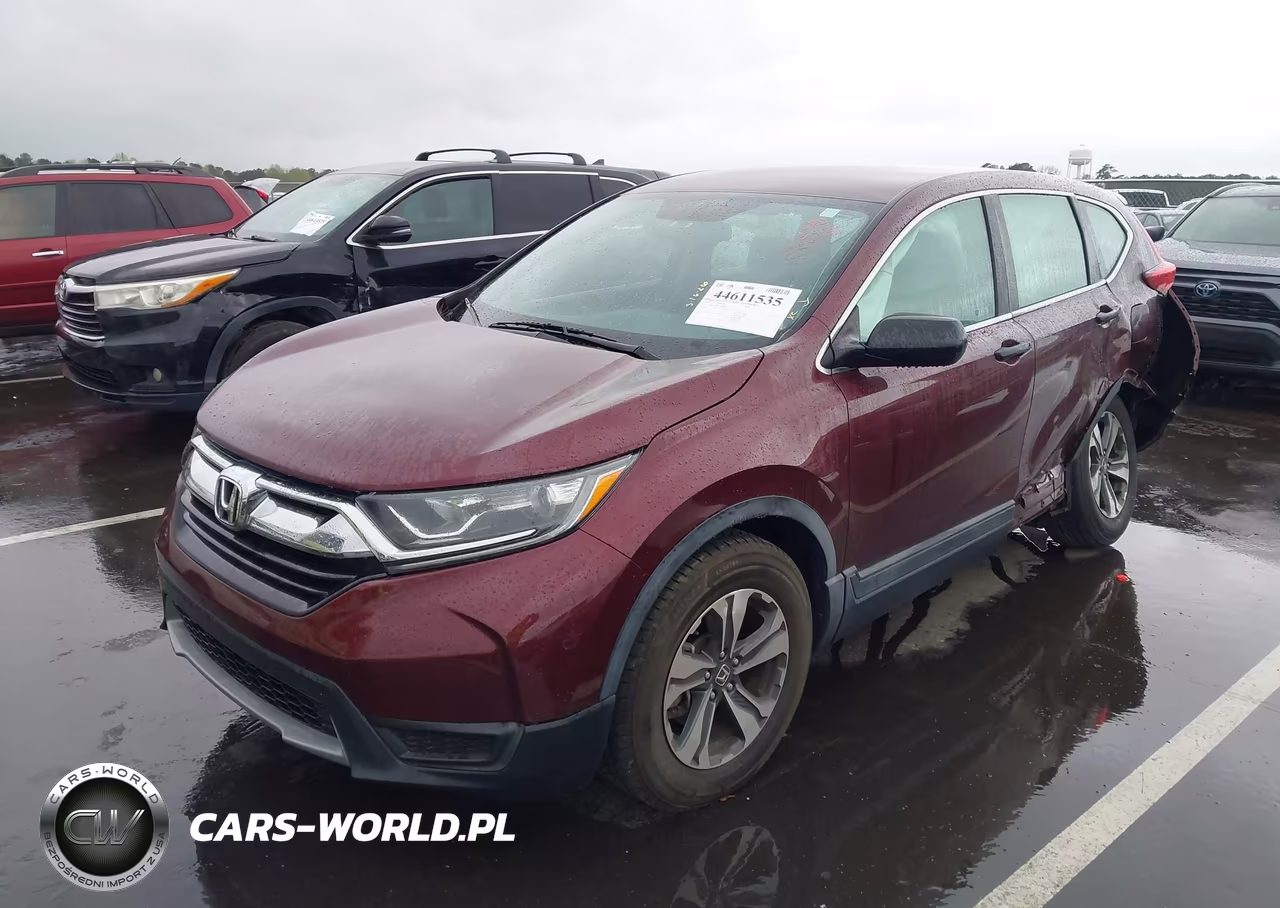 2019 Honda Cr-V Lx VIN:2HKRW5H35KH402961 - 2