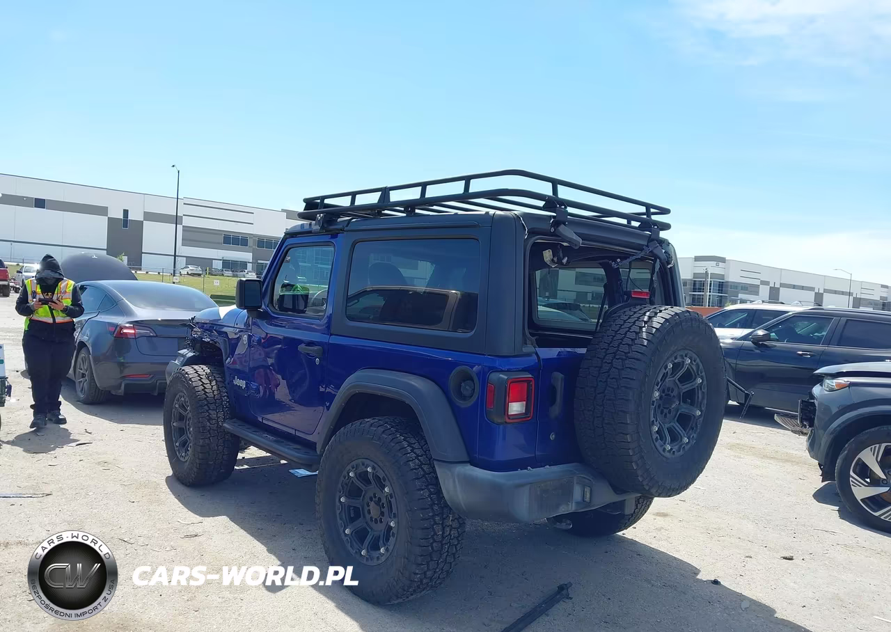 2019 Jeep Wrangler Sport S 4X4 VIN:1C4GJXAG7KW617329 - 3