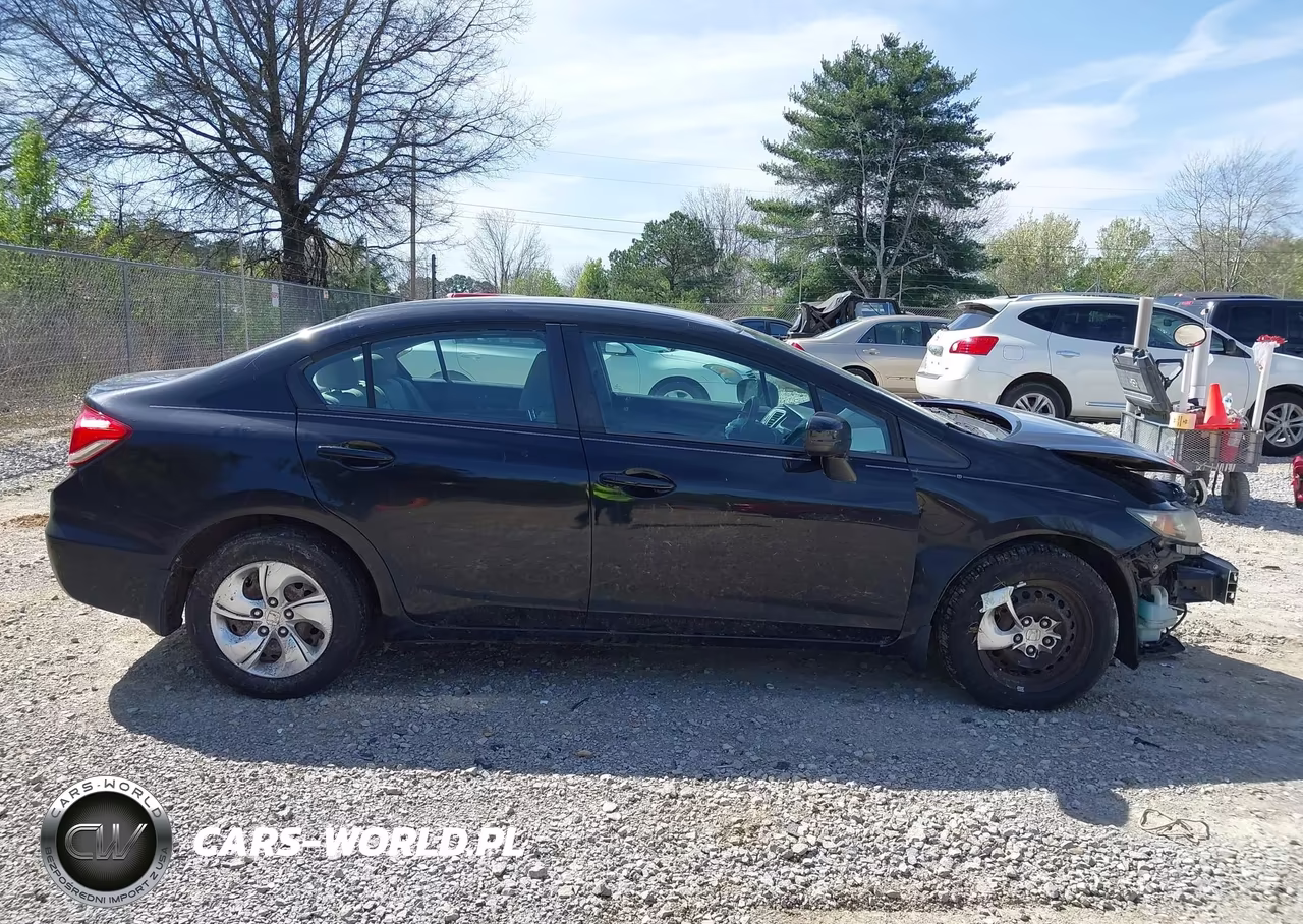 2015 Honda Civic Lx VIN:19XFB2F52FE001380 - 13