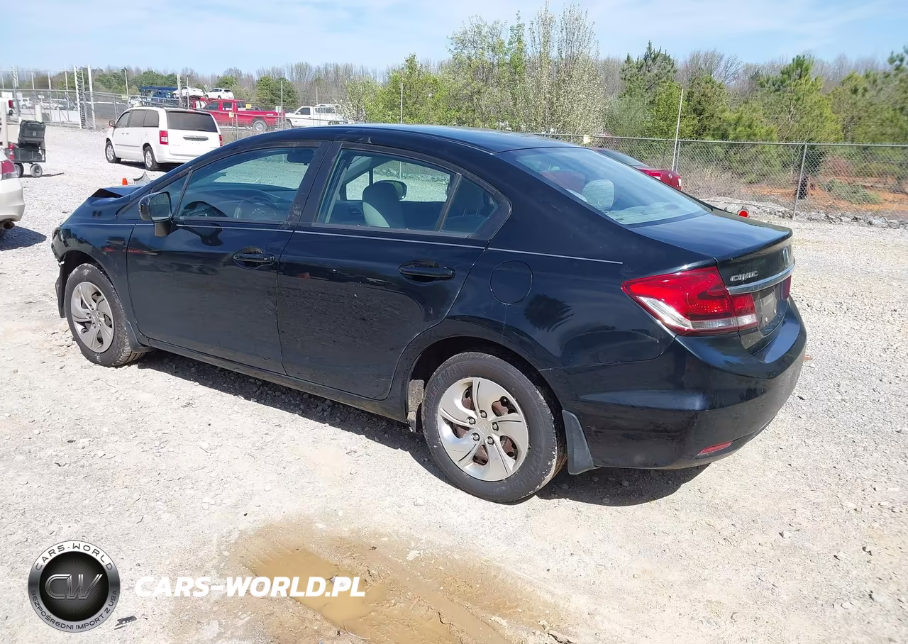 2015 Honda Civic Lx VIN:19XFB2F52FE001380 - 3