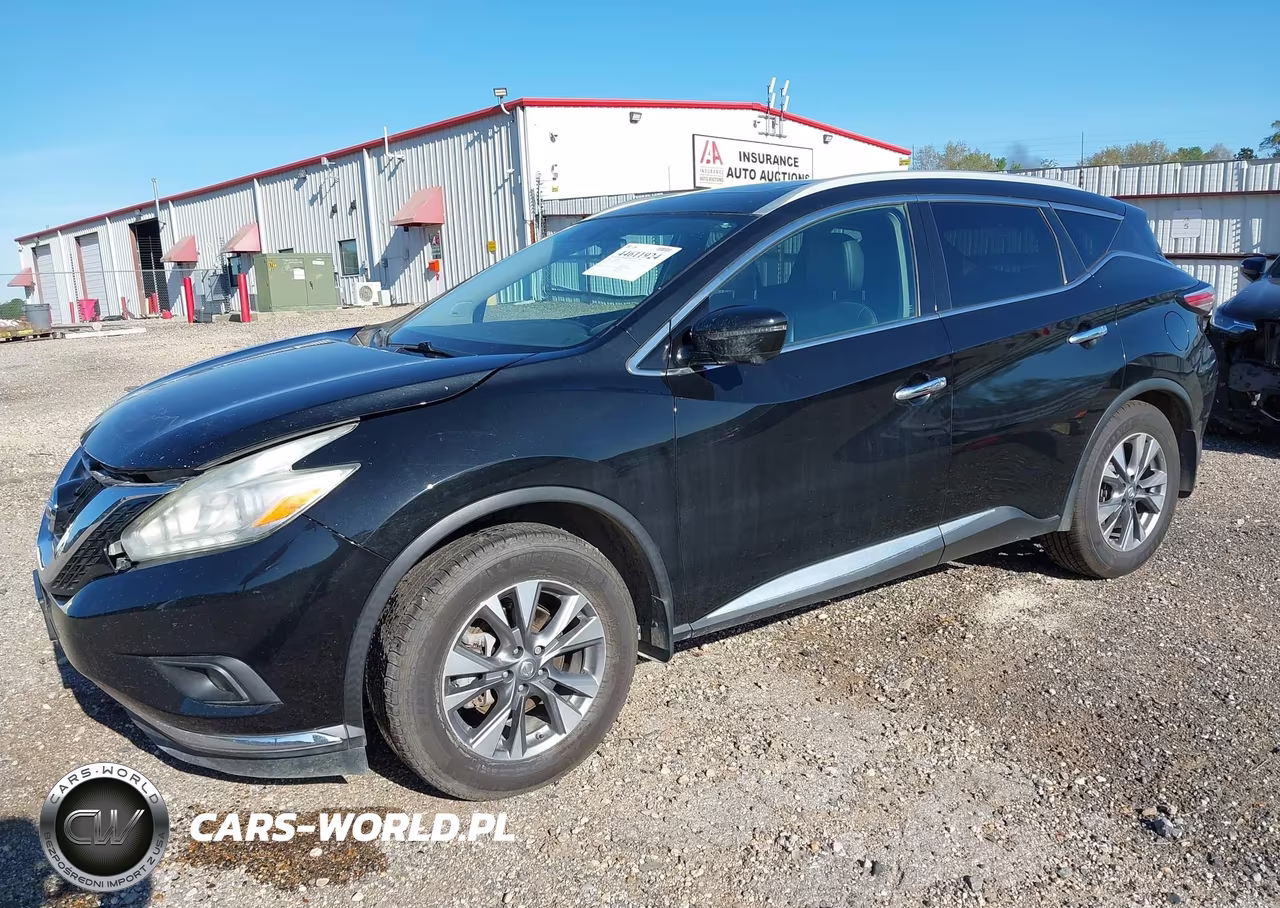2017 Nissan Murano Sl VIN:5N1AZ2MH5HN150458 - 2