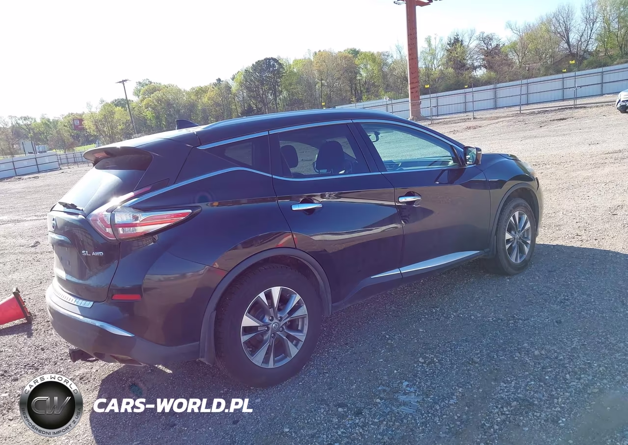 2017 Nissan Murano Sl VIN:5N1AZ2MH5HN150458 - 4