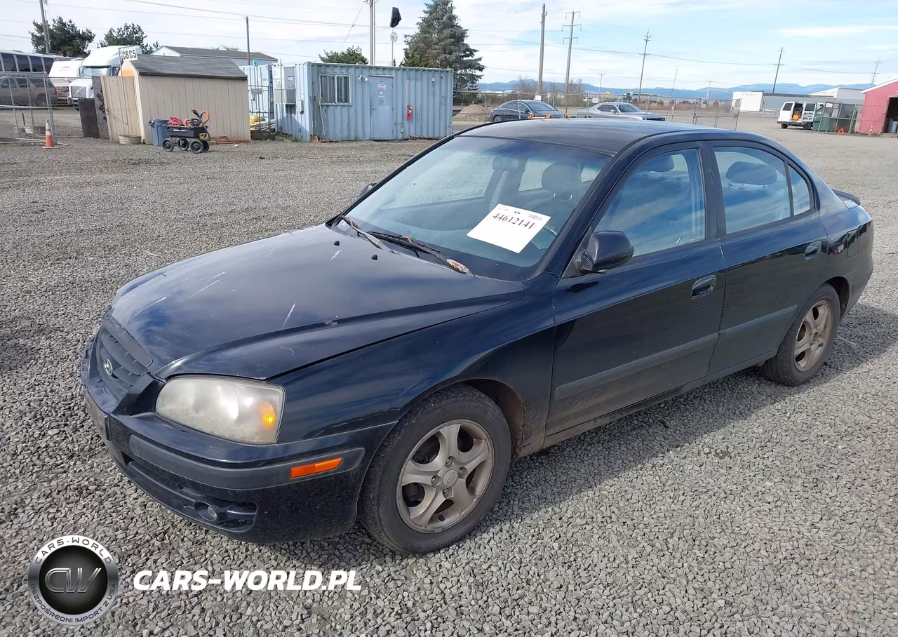 2005 Hyundai Elantra Gls-Gt VIN:KMHDN46D25U117630 - 2